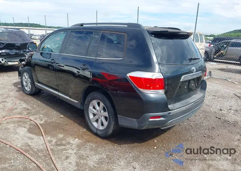 2011 Toyota Highlander Base V6 z USA, uszkodzony, nr VIN 5TDZK3EH9BS041518